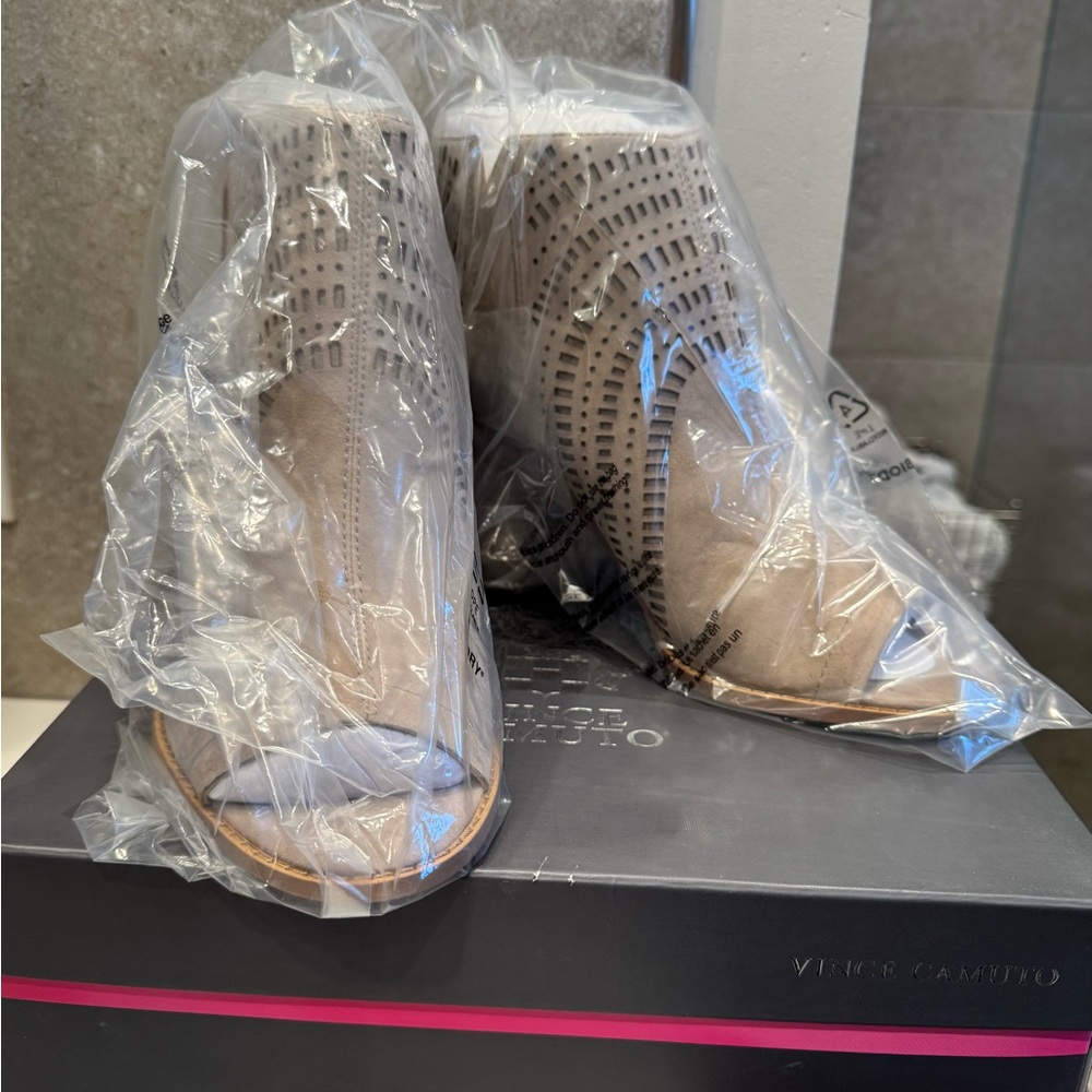 Vince Camuto London Fog Suede Booties